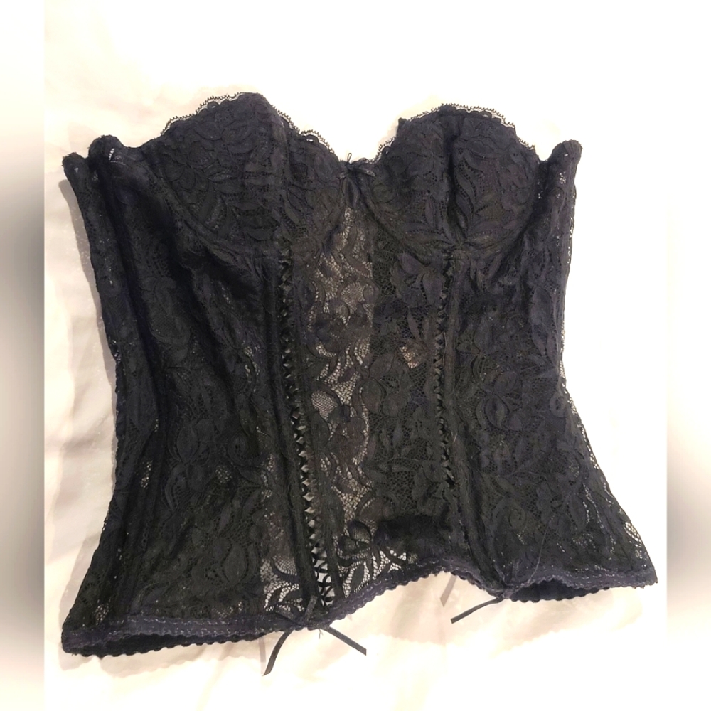 Sexy lace corset boustier size 34C